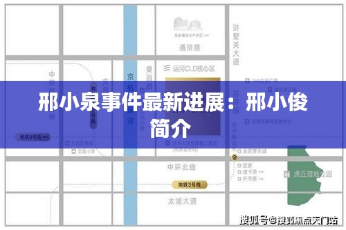 邢小泉事件最新進展：邢小俊簡介 