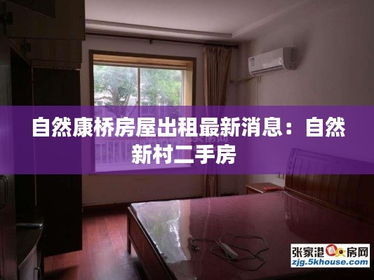 自然康橋房屋出租最新消息：自然新村二手房 