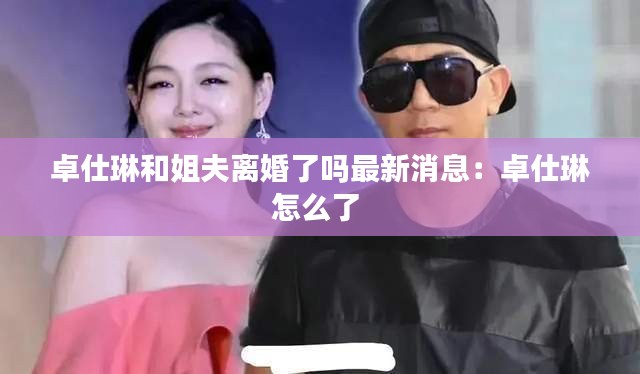 卓仕琳和姐夫離婚了嗎最新消息：卓仕琳怎么了 