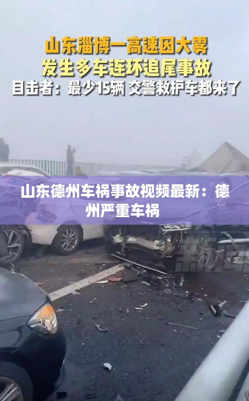 山東德州車禍?zhǔn)鹿室曨l最新：德州嚴(yán)重車禍 