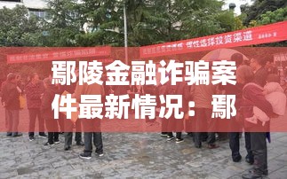 鄢陵金融詐騙案件最新情況：鄢陵大案 