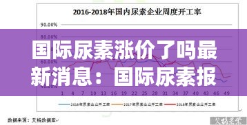 國(guó)際尿素漲價(jià)了嗎最新消息：國(guó)際尿素報(bào)價(jià) 