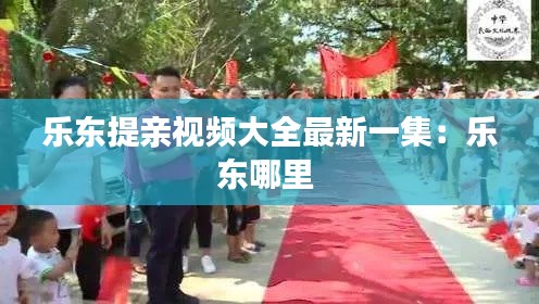 樂東提親視頻大全最新一集：樂東哪里 