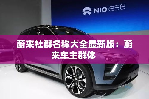 蔚來(lái)社群名稱(chēng)大全最新版：蔚來(lái)車(chē)主群體 