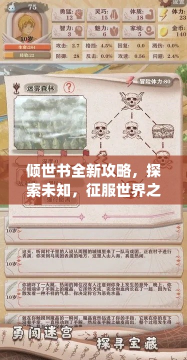 傾世書全新攻略，探索未知，征服世界之旅