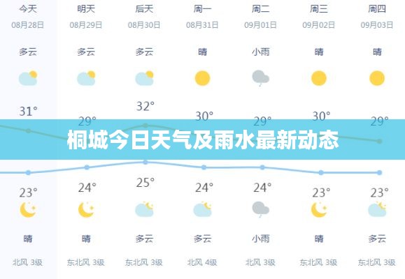 桐城今日天氣及雨水最新動態(tài)
