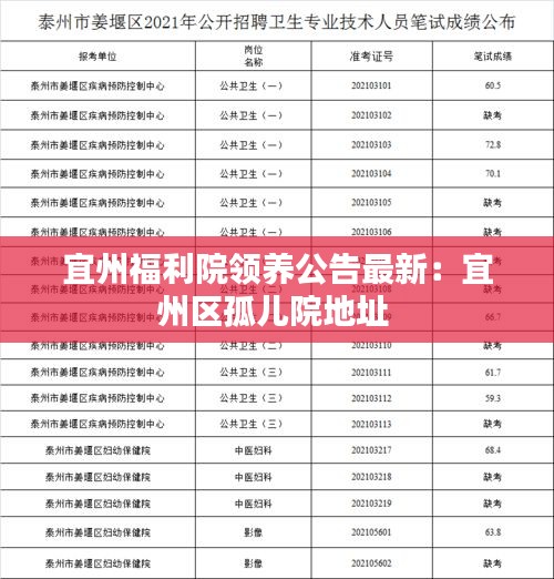 宜州福利院領(lǐng)養(yǎng)公告最新：宜州區(qū)孤兒院地址 