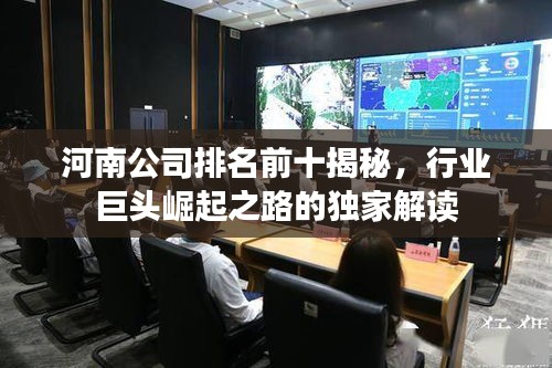 河南公司排名前十揭秘，行業(yè)巨頭崛起之路的獨(dú)家解讀