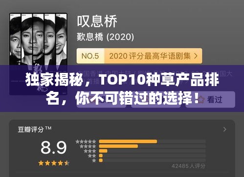 獨家揭秘，TOP10種草產(chǎn)品排名，你不可錯過的選擇！