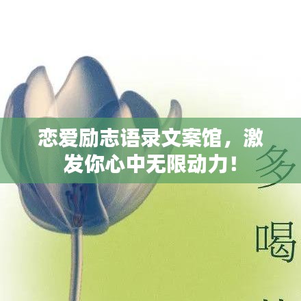 戀愛勵志語錄文案館，激發(fā)你心中無限動力！