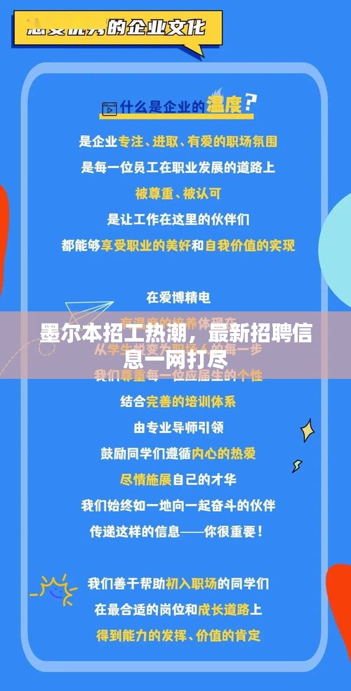墨爾本招工熱潮，最新招聘信息一網(wǎng)打盡