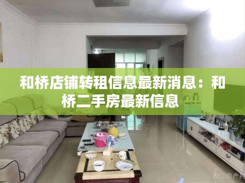 和橋店鋪轉(zhuǎn)租信息最新消息：和橋二手房最新信息 