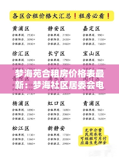 夢海苑合租房價格表最新：夢海社區(qū)居委會電話 