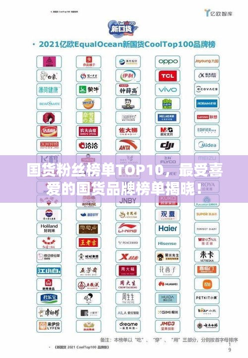 國(guó)貨粉絲榜單TOP10，最受喜愛的國(guó)貨品牌榜單揭曉！