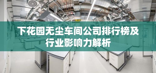 下花園無(wú)塵車(chē)間公司排行榜及行業(yè)影響力解析