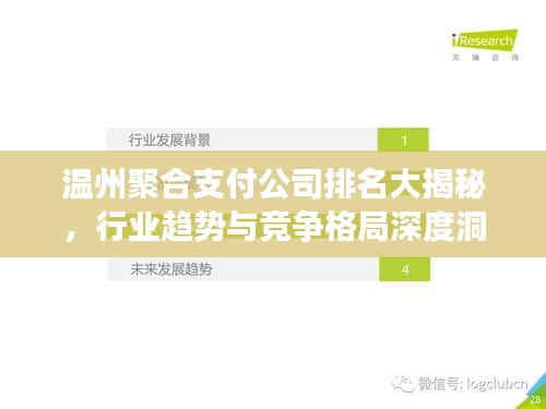 溫州聚合支付公司排名大揭秘，行業(yè)趨勢與競爭格局深度洞察