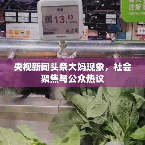 央視新聞?lì)^條大媽現(xiàn)象，社會聚焦與公眾熱議