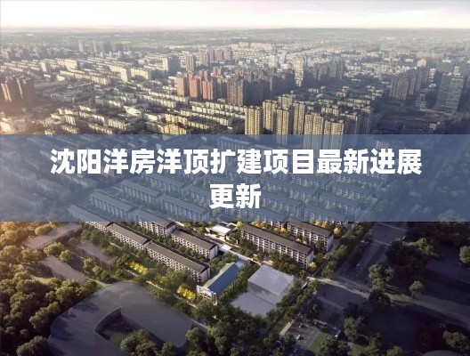 沈陽洋房洋頂擴建項目最新進展更新