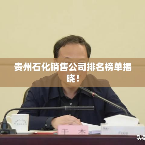 貴州石化銷售公司排名榜單揭曉！