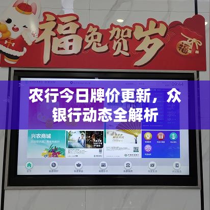 農(nóng)行今日牌價(jià)更新，眾銀行動(dòng)態(tài)全解析