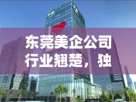 東莞美企公司行業(yè)翹楚，獨占鰲頭