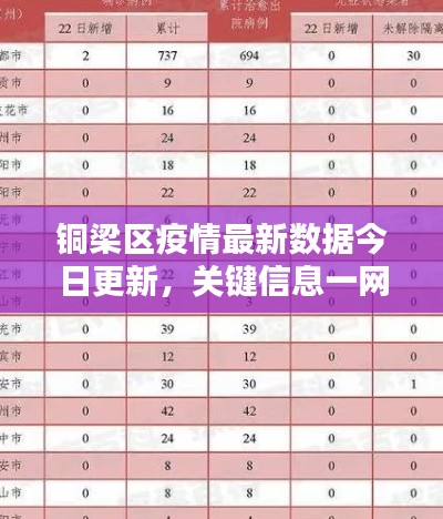 銅梁區(qū)疫情最新數(shù)據(jù)今日更新，關(guān)鍵信息一網(wǎng)打盡
