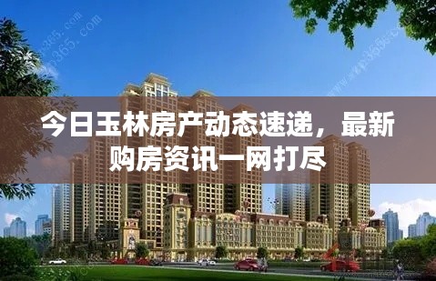 今日玉林房產(chǎn)動(dòng)態(tài)速遞，最新購(gòu)房資訊一網(wǎng)打盡