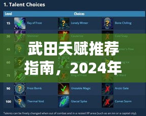 武田天賦推薦指南，2024年最新攻略揭秘！