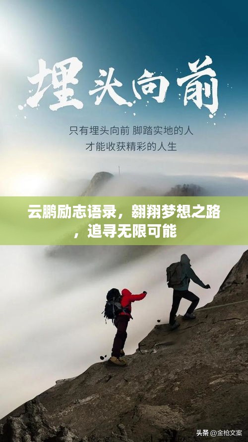 云鵬勵(lì)志語錄，翱翔夢(mèng)想之路，追尋無限可能