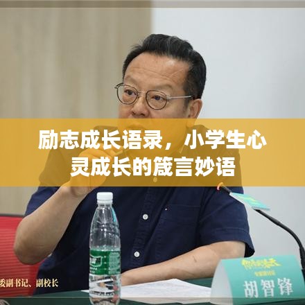 勵志成長語錄，小學生心靈成長的箴言妙語