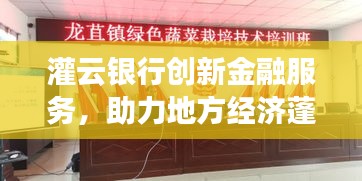 灌云銀行創(chuàng)新金融服務(wù)，助力地方經(jīng)濟(jì)蓬勃發(fā)展，新聞?lì)^條報(bào)道