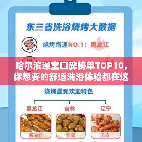 哈爾濱澡堂口碑榜單TOP10，你想要的舒適洗浴體驗都在這里！