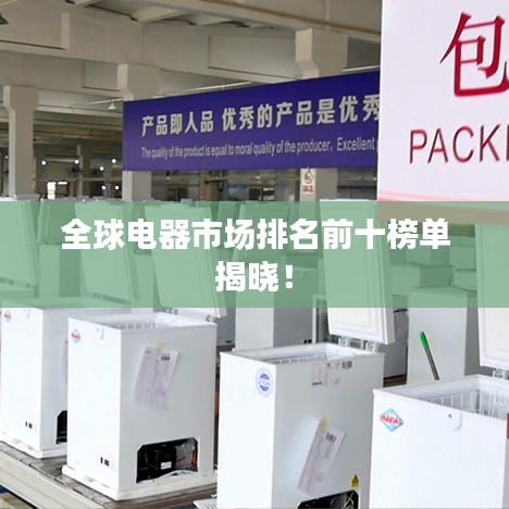 全球電器市場排名前十榜單揭曉！