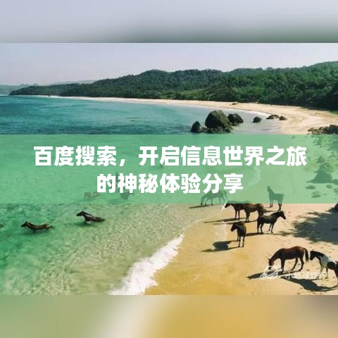 百度搜索，開啟信息世界之旅的神秘體驗分享