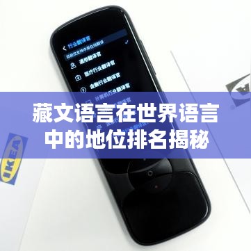 藏文語(yǔ)言在世界語(yǔ)言中的地位排名揭秘
