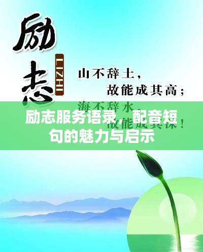 勵志服務(wù)語錄，配音短句的魅力與啟示