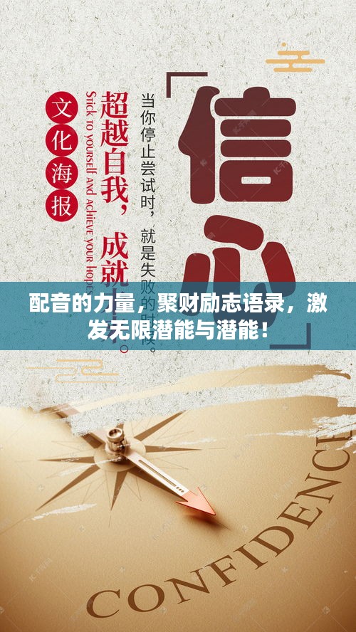 配音的力量，聚財(cái)勵(lì)志語錄，激發(fā)無限潛能與潛能！