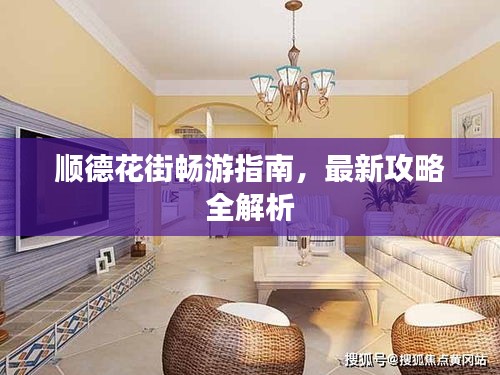 順德花街暢游指南，最新攻略全解析