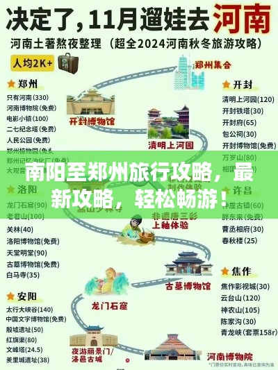 南陽至鄭州旅行攻略，最新攻略，輕松暢游！