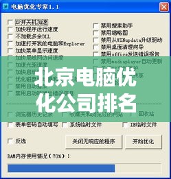 北京電腦優(yōu)化公司排名揭曉，專業(yè)服務(wù)解析一網(wǎng)打盡