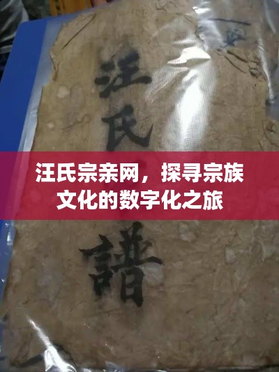 汪氏宗親網(wǎng)，探尋宗族文化的數(shù)字化之旅