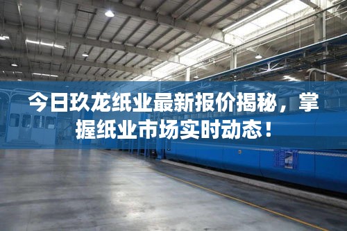 今日玖龍紙業(yè)最新報(bào)價(jià)揭秘，掌握紙業(yè)市場實(shí)時(shí)動(dòng)態(tài)！