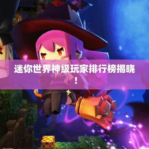 迷你世界神級玩家排行榜揭曉！