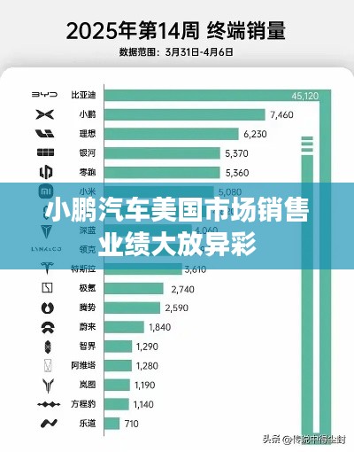 小鵬汽車(chē)美國(guó)市場(chǎng)銷(xiāo)售業(yè)績(jī)大放異彩