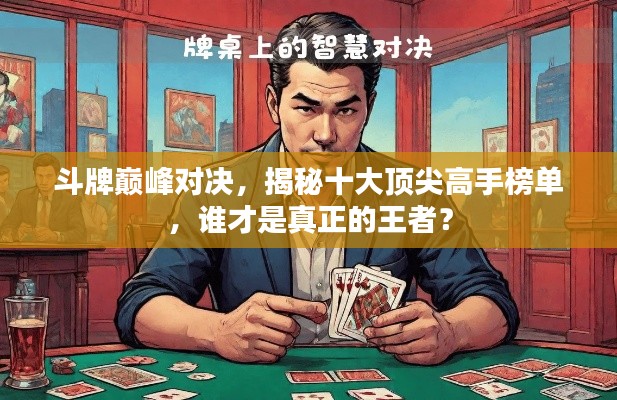 斗牌巔峰對決，揭秘十大頂尖高手榜單，誰才是真正的王者？