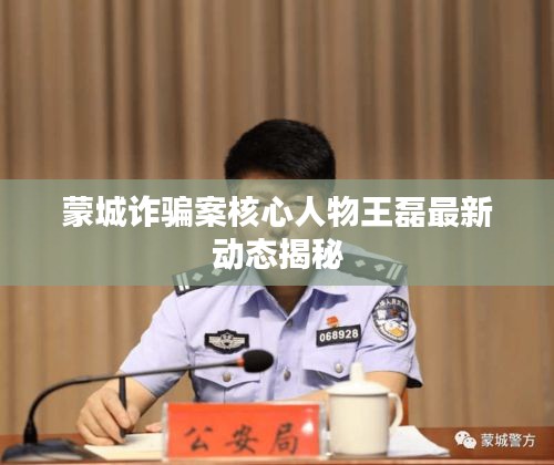 蒙城詐騙案核心人物王磊最新動(dòng)態(tài)揭秘