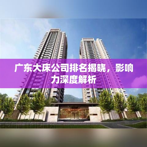 廣東大床公司排名揭曉，影響力深度解析