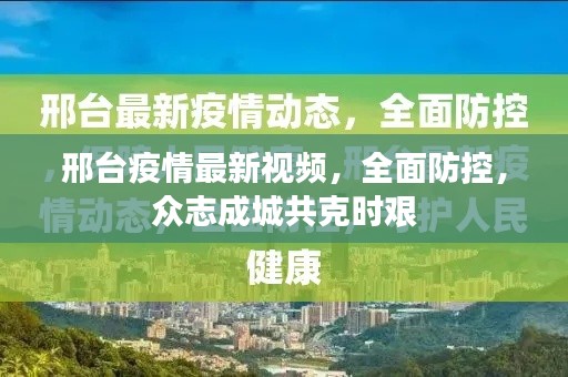 邢臺疫情最新視頻，全面防控，眾志成城共克時艱