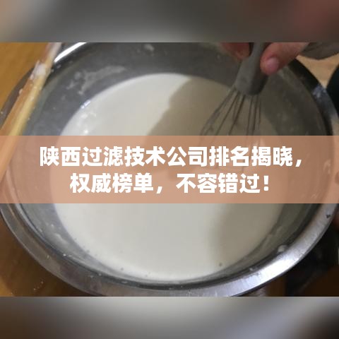 陜西過濾技術(shù)公司排名揭曉，權(quán)威榜單，不容錯過！