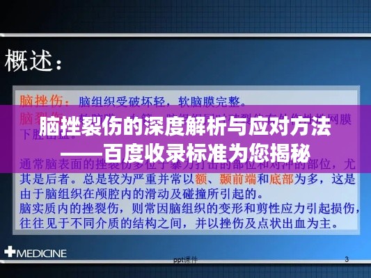 腦挫裂傷的深度解析與應(yīng)對(duì)方法——百度收錄標(biāo)準(zhǔn)為您揭秘